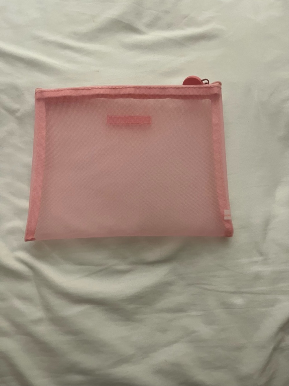Glow Recipe Blush Pink Mesh Makeup Pouch - Picture 5 of 7